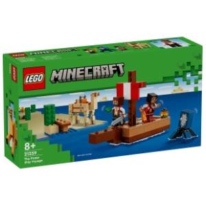 LEGO Minecraft putovanje na gusarskom brodu 21259