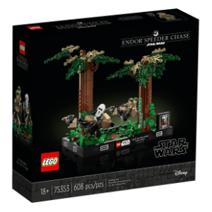 LEGO Star Wars diorama potere na Endoru 75353