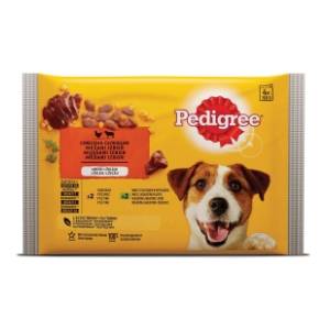 PEDIGREE Adult hrana za pse piletina i jagnjetina 4x100g