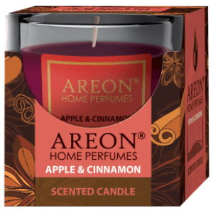 Sveća AREON apple and cinnamon 120g