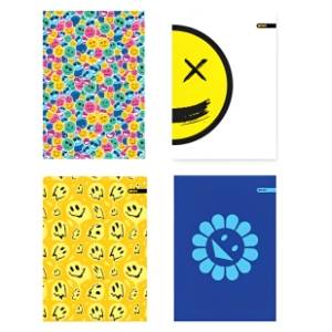 Sveska A5 karo SPIRIT new smile 52l 1kom