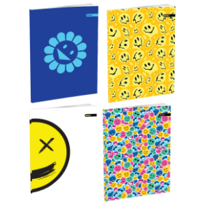 Sveska A5 prazna SPIRIT premium smiley 52lista 1kom