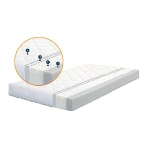 VAPEX dušek za krevetac Junior 120 x 11 x 60 cm beli