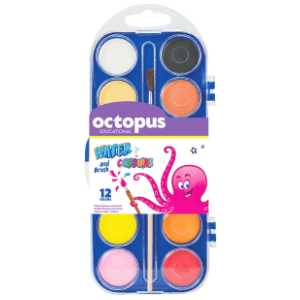 Vodene boje OCTOPUS 28mm 12kom