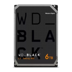 WESTERN DIGITAL hard disk 6TB WD6004FZWX Black