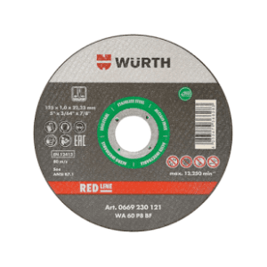 WURTH Red Line 125x1x22 mm rezna ploča