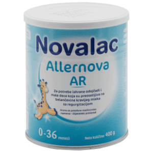Zamensko mleko NOVALAC Allernova AR 400g