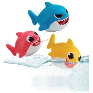 BABY SHARK igračke za kupanje 3kom