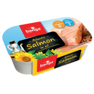 BANGA fileti atlanskog lososa u ulju 120g