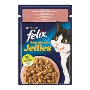 FELIX Sensation hrana za mačke losos i škampi 100g