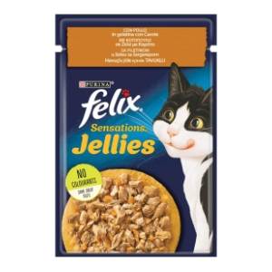 FELIX Sensation piletina i šargarepa 85g