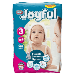 JOYFUL pelene 3 midi 68kom