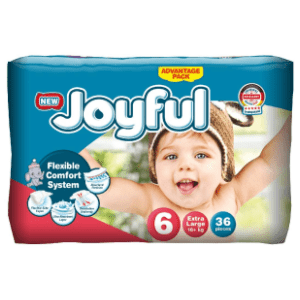 JOYFUL pelene 6 large 36kom