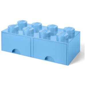 LEGO fioka za odlaganje (8) svetloplava