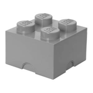 LEGO kutija za odlaganje (4) kameno siva