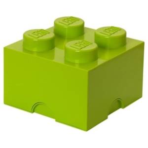LEGO kutija za odlaganje (4) svetlo zelena