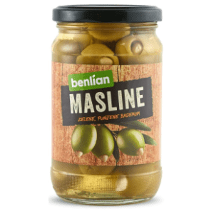 BENLIAN masline sa bademom 360g
