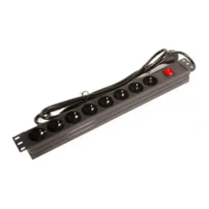 MIRSAN produžni kabl 220V razvodni PDU panel 19/1U sa 8 utičnih mesta