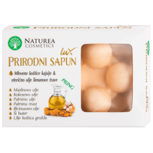 NATUREA Cosmetics lux prirodni sapun masažer 115g