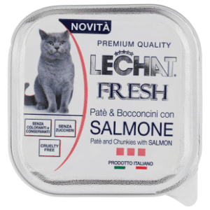 NOVITA Lechat pašteta za mačke losos 100g