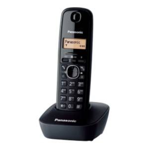 PANASONIC KX-TG1611FXH crni bežični fiksni telefon
