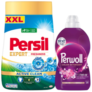 PERSIL freshness 54 pranja (4,05kg) + PERWOLL color 1l