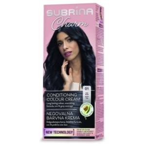 SUBRINA Charm farba za kosu 01 blue black