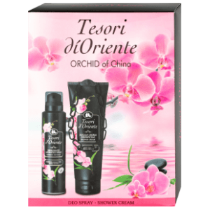 TESORI D'ORIENTE set Orchid (dezodorans i gel za tuširanje)