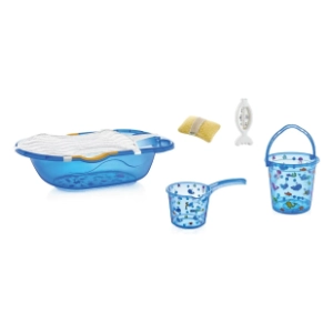BABYJEM set za kupanje 6 delova plavi