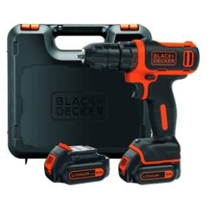 Black & Decker BDCDD12KB aku bušilica + kofer
