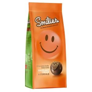 Bombonjera SMILIES crispy hazelnut 120g