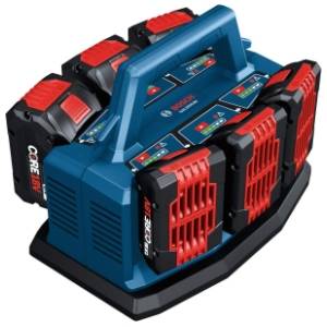 BOSCH GAL 18V6-80 punjač za 6 baterija 18V