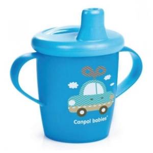 CANPOL BABIES No spill šolja Toys 250ml plava