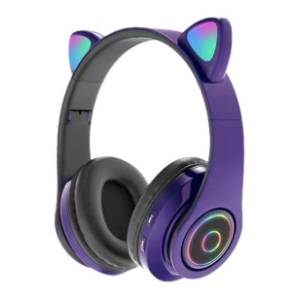 CAT Ear slušalice ljubičaste