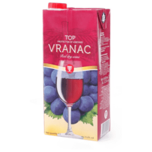 Crno vino ŽUPA Vranac tetrapak 1l