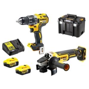 DeWALT DCK2020P2T set bušilica-odvijač i brusilica