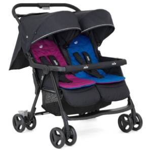 JOIE kolica za blizance Aire R&S crna