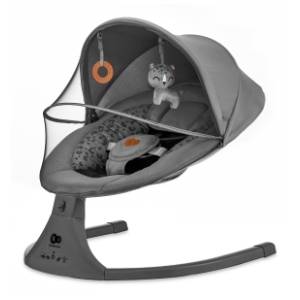KINDERKRAFT stolica za ljuljanje Lumi 2 dark grey