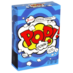 Kokice POP! za mikrotalasnu 3x100g