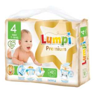 LUMPI pelene premium 4 maxi 42kom