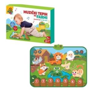 MILLA TOYS muzički tepih na farmi