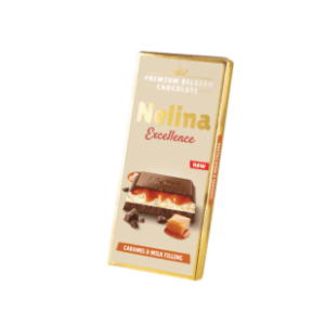 Mlečna čokolada NELINA excellence karamela 85g