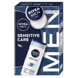 NIVEA MEN set sensitive care (gel za tuširanje i krema)