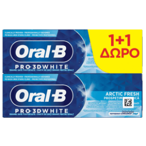 Pasta za zube ORAL B pro 3D white arctic fresh 2x75ml