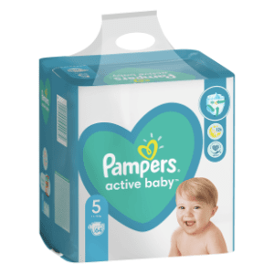 PAMPERS Active baby GP 5 junior 64kom