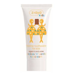 Pasta za zube ZIAJA Kids Cookies n vanilla ice cream 6+g 50ml