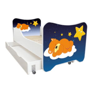 TOP BEDS Happy kitty krevet sa fiokom Sleeping teddy 80 x 160 cm