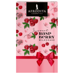 AFRODITA set Raspberry milkshake (mleko i maslac za telo)