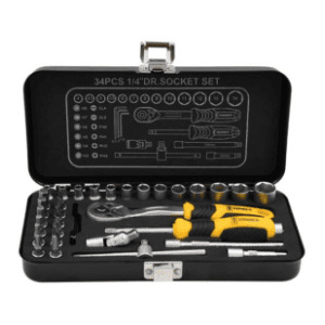 BOMBER set gedora 34 komada 1/4''