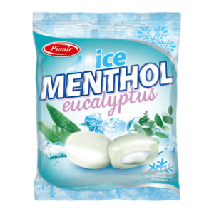 Bombone PIONIR Menthol ice eucalyptus 100g